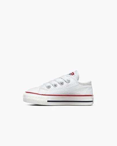 White Converse Chuck Taylor All Star Classic Kids' Sneakers Canada | C-95280349