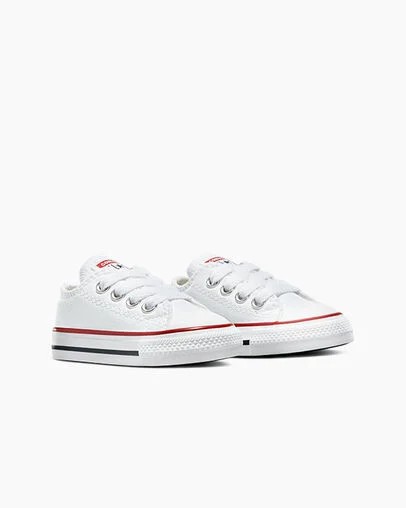 White Converse Chuck Taylor All Star Classic Kids' Sneakers Canada | C-95280349