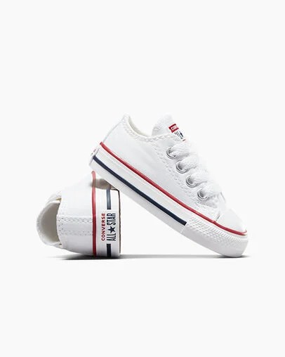 White Converse Chuck Taylor All Star Classic Kids' Sneakers Canada | C-95280349