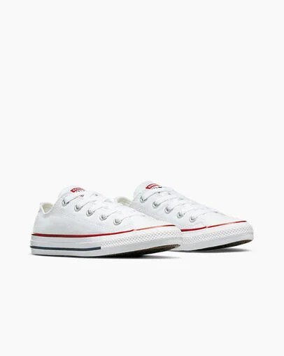 White Converse Chuck Taylor All Star Classic Kids' Sneakers Canada | C-98230519