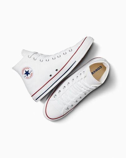 White Converse Chuck Taylor All Star Kids' Canvas Shoes Canada | C-23641789