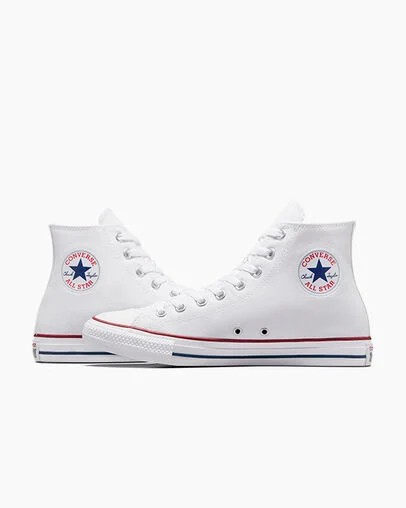 White Converse Chuck Taylor All Star Kids' Canvas Shoes Canada | C-23641789