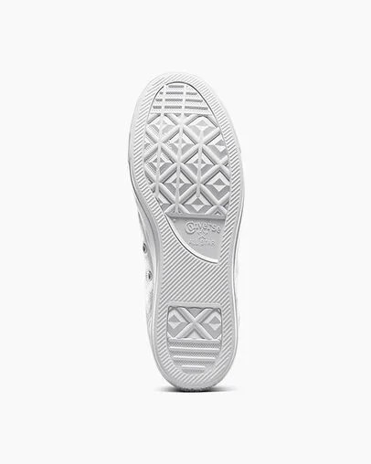 White Converse Chuck Taylor All Star Leather Men Sneakers Canada | C-27518949