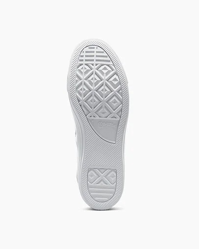White Converse Chuck Taylor All Star Leather Women Tennis Shoes Canada | C-87645109