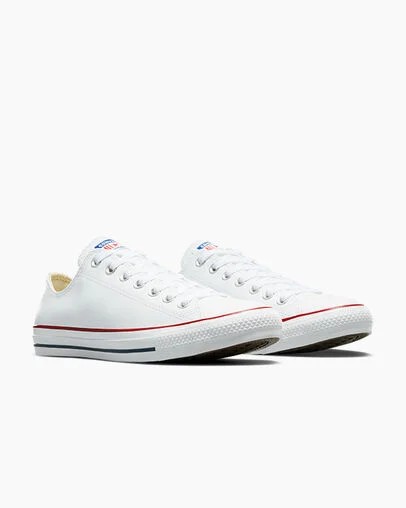 White Converse Chuck Taylor All Star Leather Women Tennis Shoes Canada | C-24185399