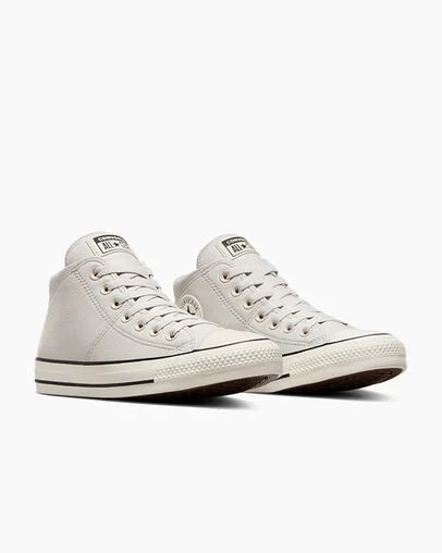White Converse Chuck Taylor All Star Madison Leather Women Sneakers Canada | C-63279549