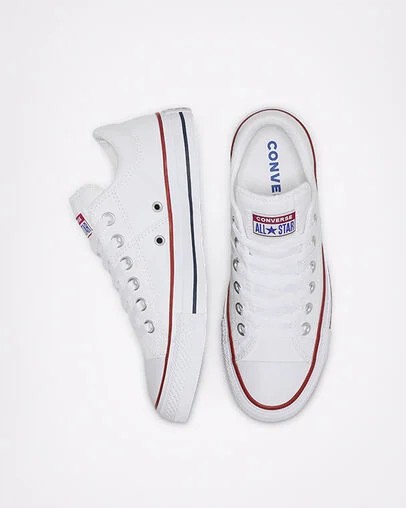 White Converse Chuck Taylor All Star Madison Women Canvas Shoes Canada | C-26873419