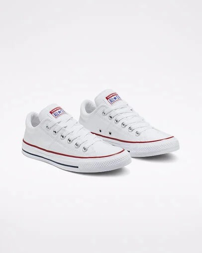 White Converse Chuck Taylor All Star Madison Women Canvas Shoes Canada | C-26873419