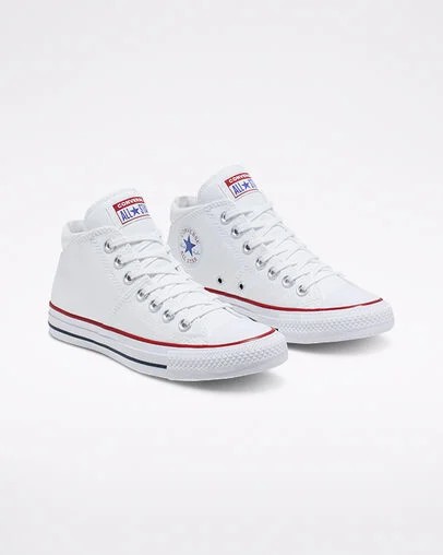 White Converse Chuck Taylor All Star Madison Women Canvas Shoes Canada | C-95432709