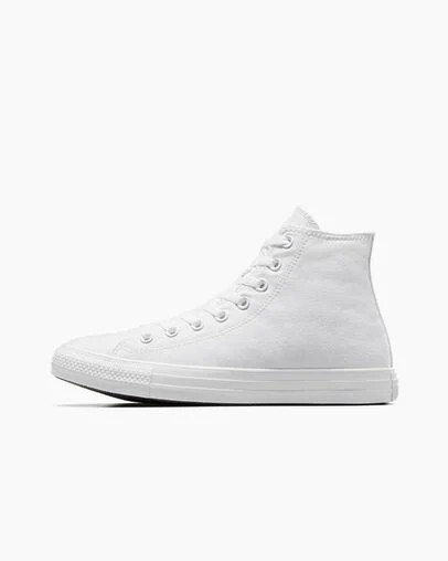 White Converse Chuck Taylor All Star Men Canvas Shoes Canada | C-58239719