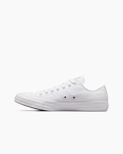 White Converse Chuck Taylor All Star Men Canvas Shoes Canada | C-04825619