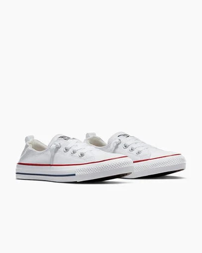 White Converse Chuck Taylor All Star Shoreline Women Slip On Shoes Canada | C-43125769