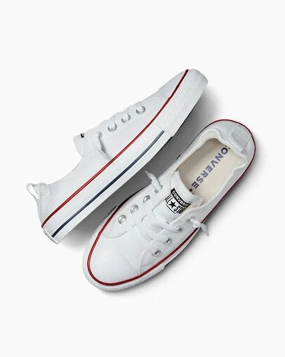 White Converse Chuck Taylor All Star Shoreline Women Slip On Shoes Canada | C-43125769