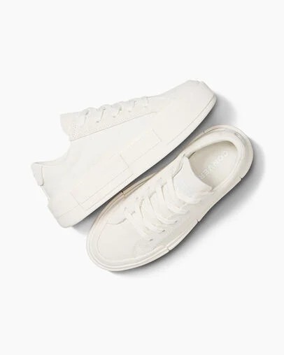 White Converse Cruise Men Tennis Shoes Canada | C-32597409