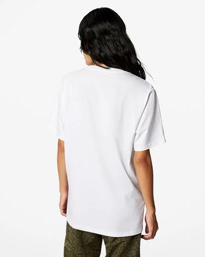 White Converse Go-To All Star Patch Standard-Fit Men T Shirts Canada | C-20645989