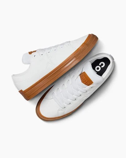 White Converse One Star Puff Men Tennis Shoes Canada | C-87562039