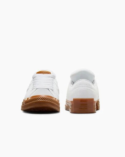 White Converse One Star Puff Men Tennis Shoes Canada | C-87562039