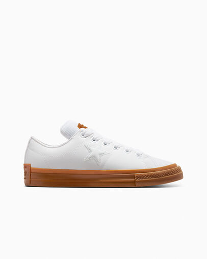 White Converse One Star Puff Men Tennis Shoes Canada | C-87562039
