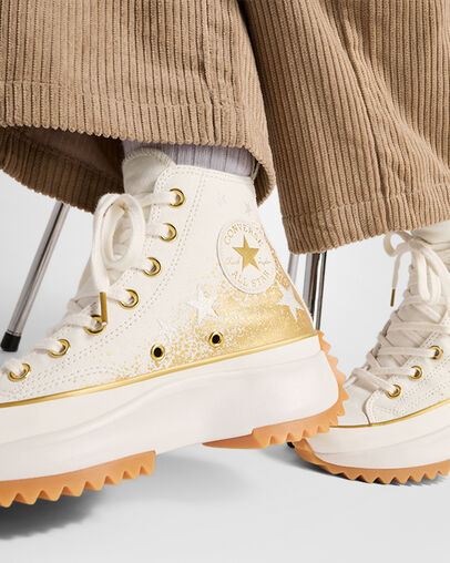 White Converse Run Star Hike Women Platform Shoes Canada | C-47698539