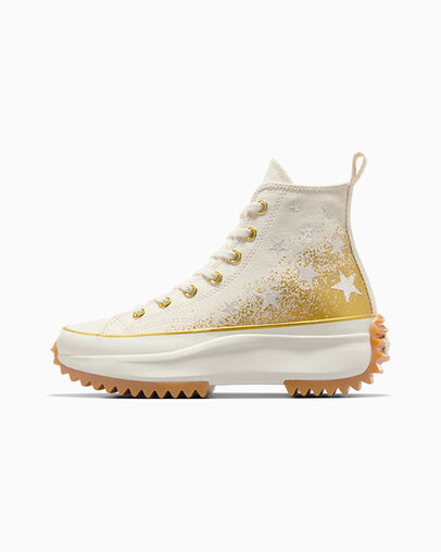 White Converse Run Star Hike Women Platform Shoes Canada | C-47698539