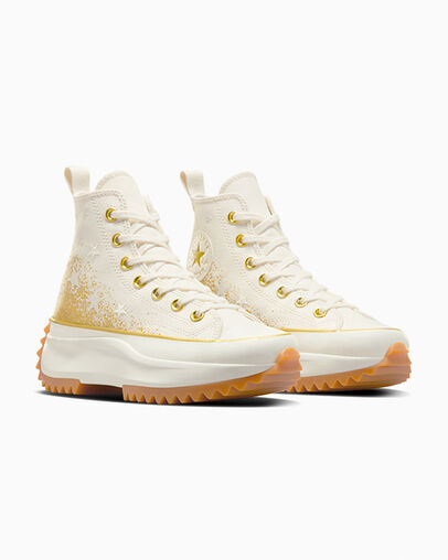 White Converse Run Star Hike Women Platform Shoes Canada | C-47698539