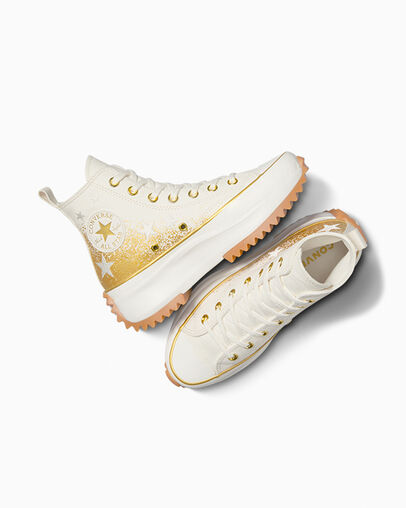 White Converse Run Star Hike Women Platform Shoes Canada | C-47698539