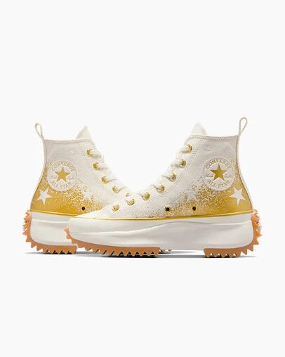 White Converse Run Star Hike Women Platform Shoes Canada | C-47698539