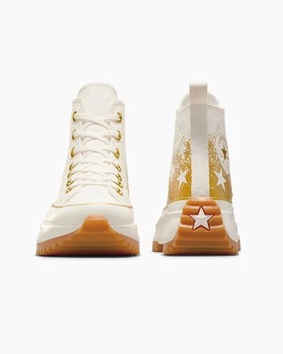 White Converse Run Star Hike Women Platform Shoes Canada | C-47698539