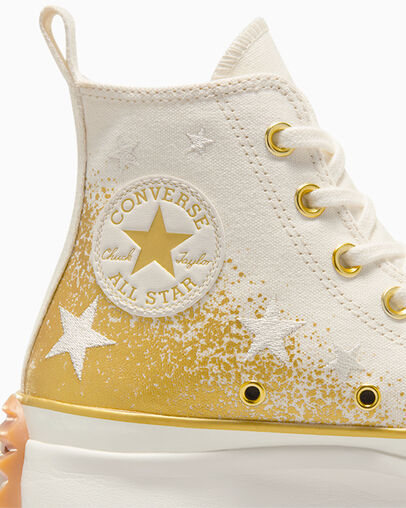 White Converse Run Star Hike Women Platform Shoes Canada | C-47698539
