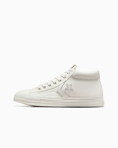 White Converse Star Player 76 Men Boots Canada | C-59682709
