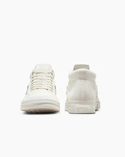 White Converse Star Player 76 Men Boots Canada | C-59682709