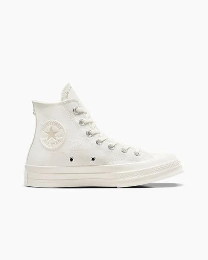 White / Beige Converse Chuck 70 Stars Men Sneakers Canada | C-94860719