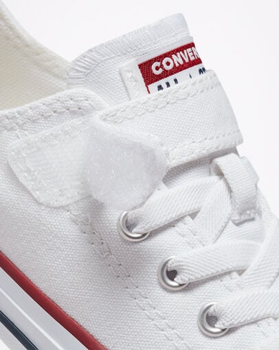 White / Beige Converse Chuck Taylor All Star 1V Kids' Sneakers Canada | C-87023969