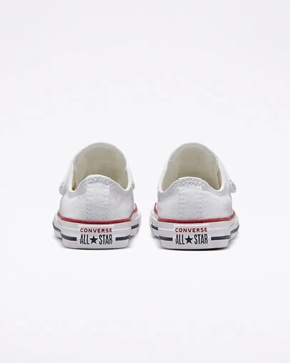 White / Beige Converse Chuck Taylor All Star 1V Kids' Sneakers Canada | C-87023969