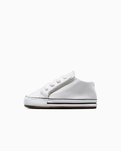 White / Beige White Converse Chuck Taylor All Star Cribster Kids' Canvas Shoes Canada | C-20345769
