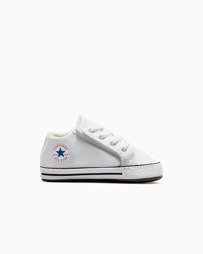 White / Beige White Converse Chuck Taylor All Star Cribster Kids\' Canvas Shoes Canada | C-20345769