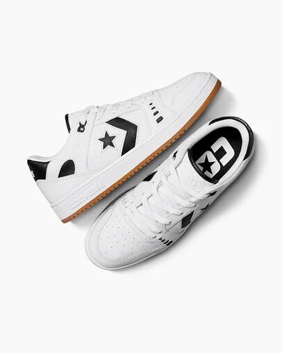 White / Black Converse CONS AS-1 Pro Men Skate Shoes Canada | C-67921849