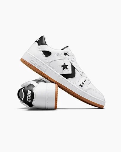 White / Black Converse CONS AS-1 Pro Men Skate Shoes Canada | C-67921849