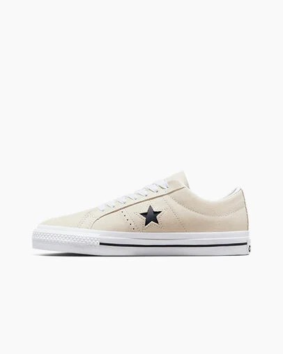 White / Black Converse CONS One Star Pro Suede Women Skate Shoes Canada | C-39164289