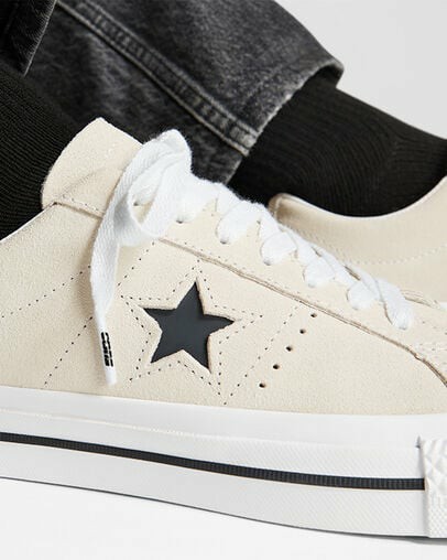 White / Black Converse CONS One Star Pro Suede Women Skate Shoes Canada | C-39164289