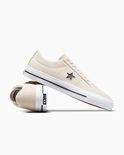 White / Black Converse CONS One Star Pro Suede Women Skate Shoes Canada | C-39164289