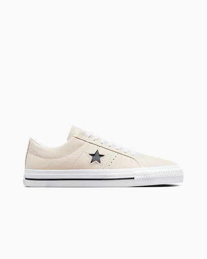 White / Black Converse CONS One Star Pro Suede Women Skate Shoes Canada | C-39164289