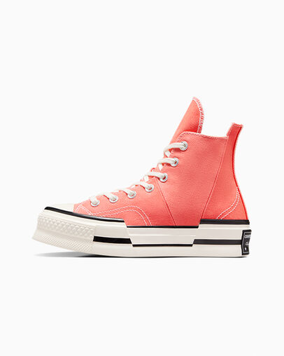 White / Black Converse Chuck 70 Plus Women Sneakers Canada | C-23961479
