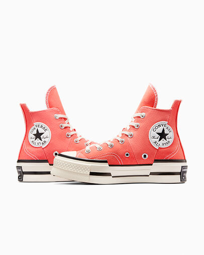 White / Black Converse Chuck 70 Plus Women Sneakers Canada | C-23961479