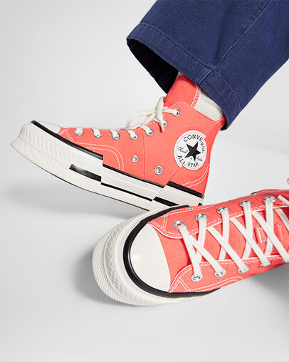 White / Black Converse Chuck 70 Plus Women Sneakers Canada | C-23961479