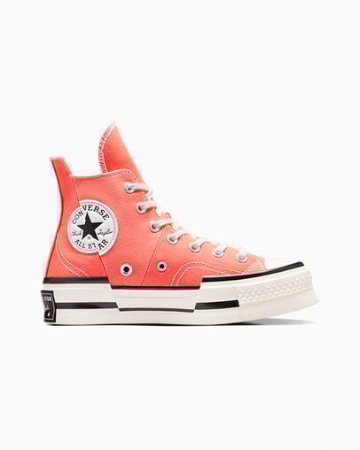 White / Black Converse Chuck 70 Plus Women Sneakers Canada | C-23961479