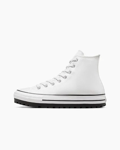 White / Black Converse Chuck Taylor All Star City Trek Men Sneakers Canada | C-09254769