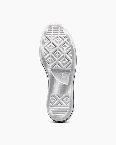 White / Black Converse Chuck Taylor All Star Lift Women Platform Shoes Canada | C-85796249