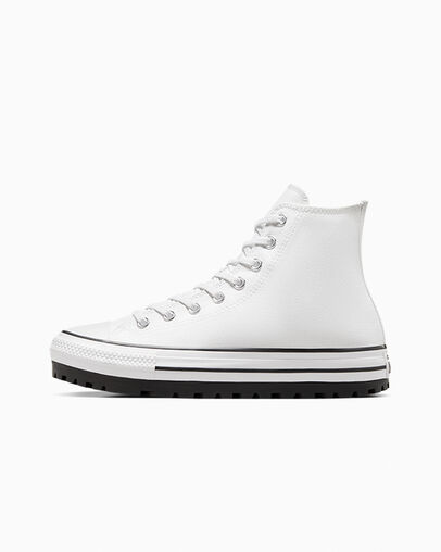 White / Black Converse Chuck Taylor All Star City Trek Women Sneakers Canada | C-42590679