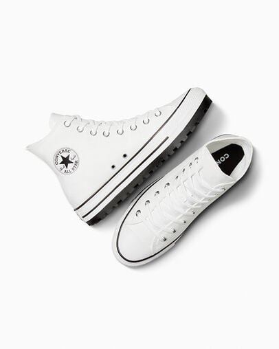 White / Black Converse Chuck Taylor All Star City Trek Women Sneakers Canada | C-42590679